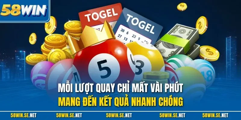 Mỗi lượt quay chỉ mất vài phút, mang đến kết quả nhanh chóng